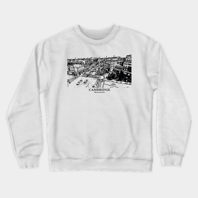 Cambridge - Massachusetts Crewneck Sweatshirt by Lakeric